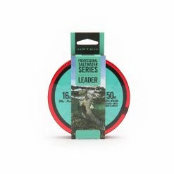 Fly Fishing Hatch Professional Saltwater Series Med/Hard Monofilament Leader