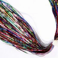 Hedron Holographic Magnum Flashabou For Fly Tying/Lure Skirting Fly Fishing 10 Hedron Holographic Magnum Flashabou For Fly Tying/Lure Skirting Fly Fishing