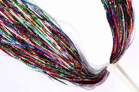 Hedron Holographic Magnum Flashabou For Fly Tying/Lure Skirting Fly Fishing 3 Hedron Holographic Magnum Flashabou For Fly Tying/Lure Skirting Fly Fishing