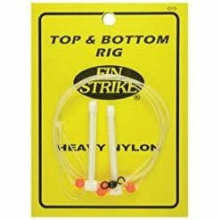 Fin Strike 015 Heavy Nylon W/ Rig Arm Top & Bottom Hi-Lo Rigs Terminal Tackle