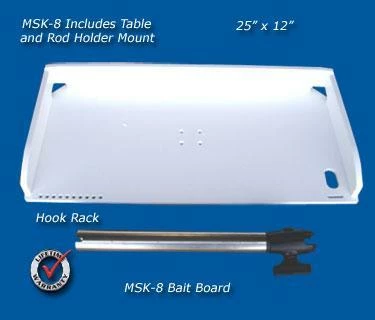 Deep Blue Marine Products Inc. Deep Blue MSK-8 MultiSystem Rod Holder Bait Table Accessories 2 Deep Blue Marine Products Inc. Deep Blue MSK-8 MultiSystem Rod Holder Bait Table Accessories