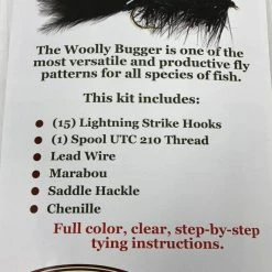 Fly Fishing Wapsi Wooly Bugger Master Fly Tying Kit