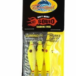 Tsunami Soft Body Squid Jig Sabiki Rig 7 Tsunami Soft Body Squid Jig Sabiki Rig