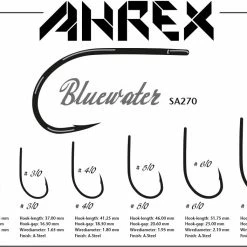 Ahrex SA270 Bluewater Fly Hooks Fly Fishing