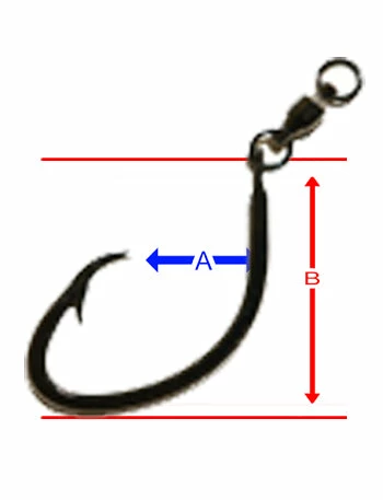 QuickRig Charlie Brown Circle Hooks W/ Ball Bearing Swivel 1 QuickRig Charlie Brown Circle Hooks W/ Ball Bearing Swivel