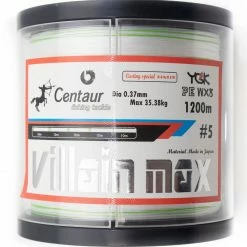 Centaur Villain Max PE Casting Special Braided Line - 1200m Spools