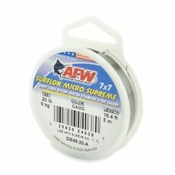 American Fishing Wire AFW Surflon Micro Supreme 7x7 Tieable Coated Cable Fly Fishing