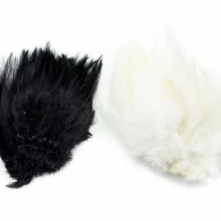 White Water Outfitters Fly Fishing Strung Rooster "Deceiver" Saddles 3-5" Medium