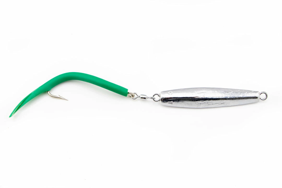 White Water Outfitters Lures Diamond Jigs W/ Tube Tails 1 White Water Outfitters Lures Diamond Jigs W/ Tube Tails