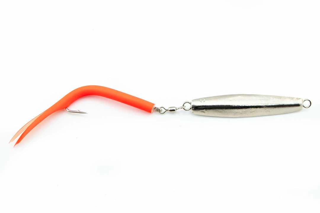 White Water Outfitters Lures Diamond Jigs W/ Tube Tails 9 White Water Outfitters Lures Diamond Jigs W/ Tube Tails