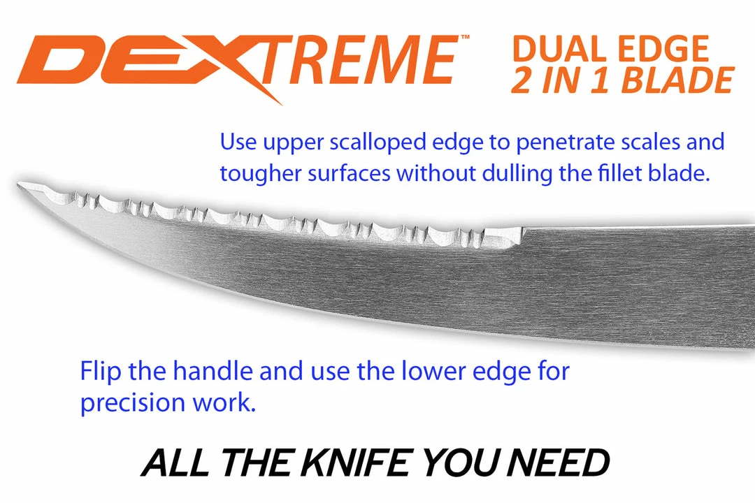Dexter Russell Dexter Outdoors DEXTREME Dual Edge DX8F 8" Flexible Fillet Knife 3 Dexter Russell Dexter Outdoors DEXTREME Dual Edge DX8F 8" Flexible Fillet Knife