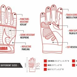 Bubba Blade Apparel Bubba Ultimate Fillet Gloves