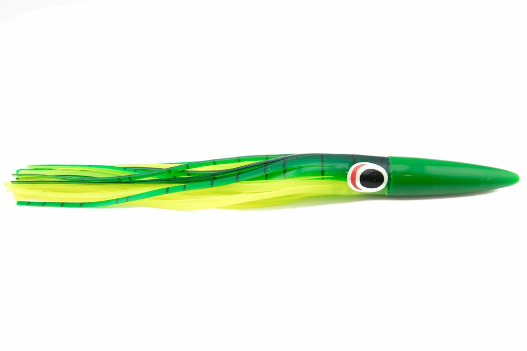 Lures Blue Ocean Manufacturing Weighted Green Machine 3 Lures Blue Ocean Manufacturing Weighted Green Machine
