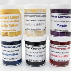 Osprey Custom Tackle REAL "70S" Style Pork Rind Trailers Lures