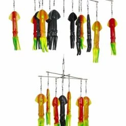 SquidNation Squid Nation 9 Inch Compact Squid Dredges Lures