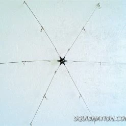 Terminal Tackle Squidnation 36" Light Wire Dredge Bar - 6 Arm - Tension Loop W/ Swivels