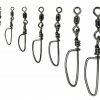 KROK Stainless Steel Snap Swivels Terminal Tackle
