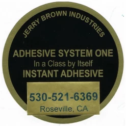 JB Line One Jerry Brown Adhesive System One