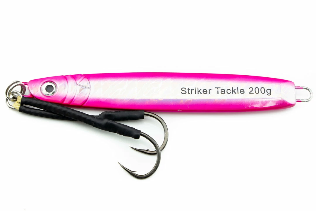 Striker Offshore Tackle Lures Striker Vertical V-Blade 200g Jigs 2 Striker Offshore Tackle Lures Striker Vertical V-Blade 200g Jigs