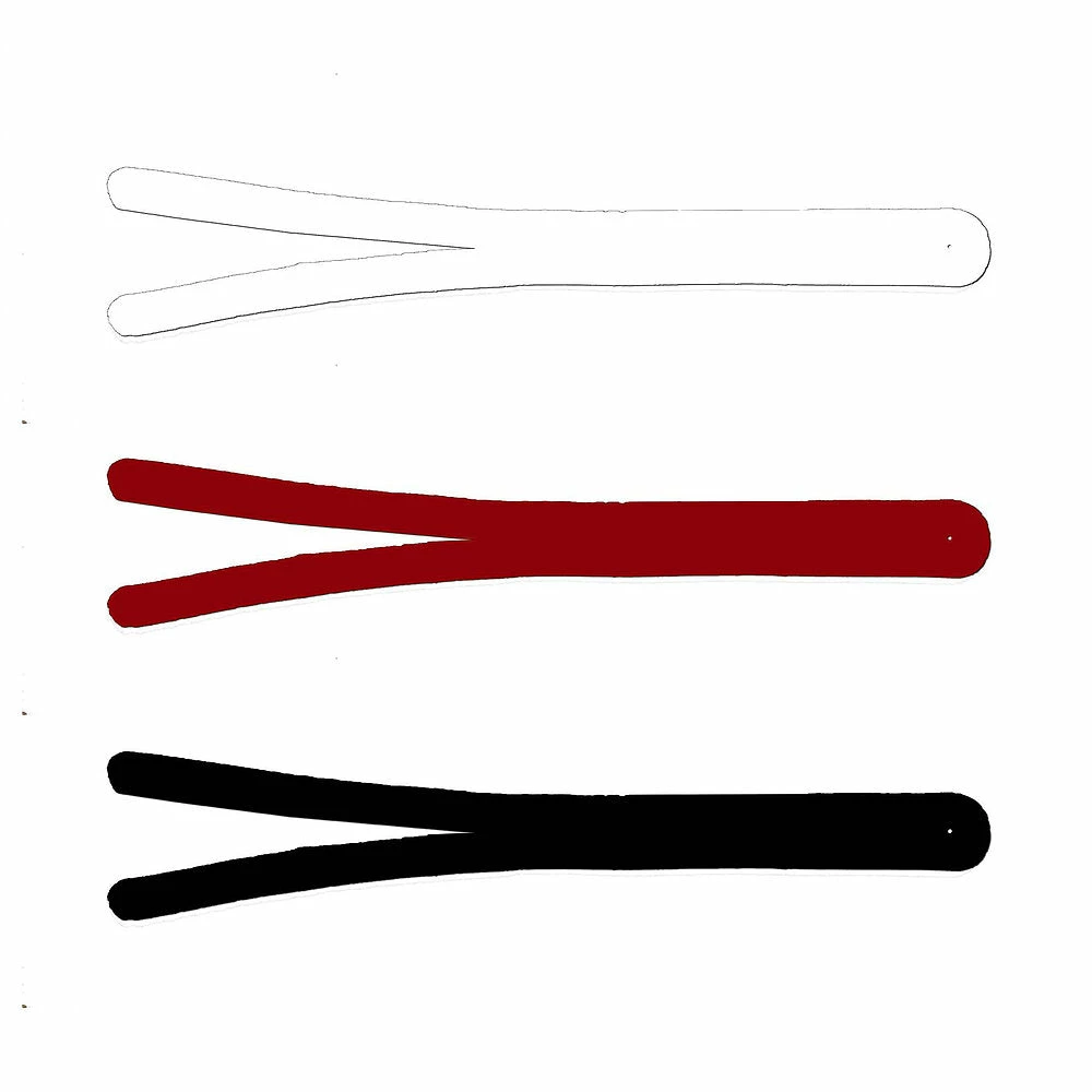 Fat Cow Fishing Lures Fat Cow Split Tail 7-1/2" Jig Strips 1 Fat Cow Fishing Lures Fat Cow Split Tail 7-1/2" Jig Strips