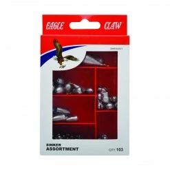 Eagle Claw Sinker Assortment Terminal Tackle