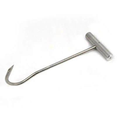 Hi-Liner Stainless Steel Meat Hook Terminal Tackle 1 Hi-Liner Stainless Steel Meat Hook Terminal Tackle