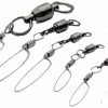 Diamond Fishing Products Terminal Tackle Diamond Rotary Ball Bearing Swivel W/ Tournament Snap